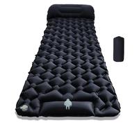 Genérico Self Inflating Sleeping Pad, Sleeping Pad for Camping, Waterproof Inflatable, Anti-Slip Portable Foldable Mattress, Inflatable with Built-in Pillow, Ideal for Backpacking, Hiking (Style-H)