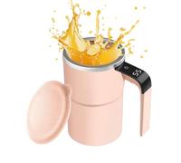 Genérico Self Stirring Coffee Mug - ABS,Temperature Display Rechargeable Mug, Optimized Charging Feature | Everyday Must-Have Rotating Beverage Blender Cup,for Cocoa Tea Hot Chocolate Juice Drinks