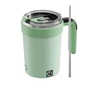 Genérico Self Stirring Coffee Mug - Automatic Mixing Cup for Effortless Beverage Blending | Stainless Steel Inner Layer with Battery Powered Motorized Spinner, Hands Free Drink Mixer 4.72x3.07x5.2 in