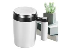 Genérico Self Stirring Coffee Mug, Rechargeable Electric Mixings Cup Built in Mixer, Portable Mixing Mugs for Coffees, Tea, Cocoa, Home, Company, Desk, Travel, Morning Routines, 3.35x2.76x5.83 Inches