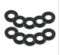 Genérico Sello de Aceite del Esqueleto 10pcs 35x45x10mm / 35x47x8 / 35x48x8 / 35x50x7 / 35x50x10 / 35x55x12mm Tipo TC NBR Negro de retén Radial del Anillo de Junta (Tamaño : 35x48x10mm)