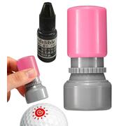 Genérico Sello de Bola de Accesorios de Golf, Buscador de Sellos de Pelotas de Golf pequeñas, Pequeño buscador de Marcador de Pelota de para niños Auto Oil out Impermeable de Secado rápido
