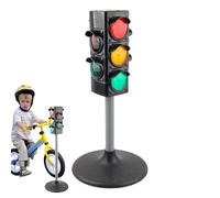 Genérico Semáforo - Señal De Paso De Peatones con Luces Y Sonidos para Niños | Educación sobre Seguridad Vial | Modelo De Tráfico para Niños para Niñoss Niñas Escuela Patio Al Aire Libre