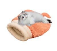 Genérico Semi-Enclosed Cat Sleeping Bag | Plegable Winter Bed for Small, Medium, Large Cats | Cozy Sleeping Sack with Soft Warming Pad for Cold Weather | Perfect for Living Room, Bedroom