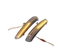Genérico señalluz Para Peugeot 208 2008 Para Citroen C3 C4 2 Uds Luces LED Intermitentes Espejo Lateral Dinámicas Lámparas Indicadoras Secuencial giroluces(2pcsDynamic Smoked)