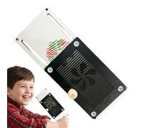 Genérico Sensory Activity Board, Wooden Magic Transformation Boards, Adorable Woodens Puzzle Game, Creative Fun Sensory Games, Interactive Activities Toy for Home Kids Boys Girls, Black
