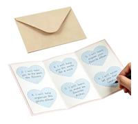 Genérico Sentimental Mother Card, Love Expression Postcard Set, Romantic Greeting with Envelope Included, Emotional Appreciation Message Card, Decorative Paper Keepsake for Home Gift Giving Occasion