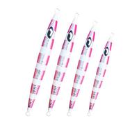 Generico Señuelo Artificial Luminoso para la | Juego de 4 Piezas luminiscentes en la Oscuridad con Anzuelo - Set para señuelo | para Navidad, mar y Aguas Dulces, para bagre, Crappie Walleye para