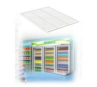 Genérico Separador Congelador, Estante Rejilla Nevera con Borde Elevado | Fácil de limpiar; para refrigeradores domésticos, vitrinas comerciales, congeladores y más(65.5x56 cm/25.8x22 in)