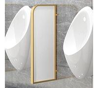 Genérico Separador de ambientes de Vidrio, mampara de Oficina, Paneles de Vidrio Templado, separadores de mesas, Paneles divisores, Separador de urinario montado en la Pared, Deflector de urinario im