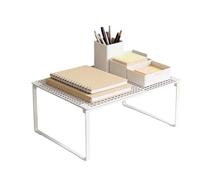Genérico Separador de Armario apilable,Organización de Ropa Ajustable | Estante Organizador Apilable - para ropero, hogar, Piso, Dormitorio Universitario, habitación, Cocina, Cuarto de niños