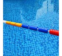 Genérico Separador de carriles Flotante para Piscinas, líneas de flotación de Seguridad con Ganchos de Acero Inoxidable, marcadores de Carril en Espiral, Ideal para Separar entradas de vehículos y zo