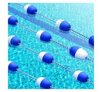 Genérico Separador de Cuerda de Seguridad para Piscinas: Barrera Flotante para Separar Zonas Profundas y Poco Profundas. Kit Esencial para el Entrenamiento y la Seguridad en la Piscina.
