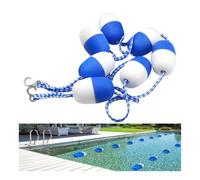 Genérico Separadores de carriles de Piscina, línea Flotante, Separador de Seguridad para Piscinas, boya de Cuerda, Escalera para Piscinas, Cuerda de Seguridad para Piscinas comerciales, Kit de Cuerda