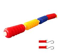 Genérico Separadores de carriles para Piscinas, línea Flotante, Cuerda de Seguridad para Piscinas, boya para Piscinas, Escalera, Cuerda de Seguridad para Piscinas con Forma de Espiral y 2 Ganchos par