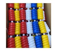 Genérico Separadores de carriles para Piscinas, línea Flotante, Cuerda de Seguridad para Piscinas, boya, Escalera para Piscinas, Cuerda de Seguridad para Piscinas con Separador de carriles Que Bloque