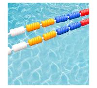 Genérico Separadores de carriles para Piscinas, línea Flotante, Cuerda separadora de Seguridad para Piscinas, boya, Escalera para Piscinas, Cuerda separadora Flotante para Piscinas de 10, 20 y 30 pie