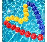 Genérico Separadores de carriles para Piscinas, línea Flotante, Separador de Seguridad para Piscinas, boya de Cuerda, Escalera para Piscinas, Separador de carriles Flotante de Cuerda de Seguridad par