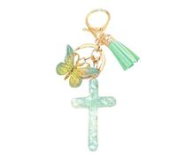 Genérico Sequin Key Pendant, Tassel Glitter Elegant Beautiful Key Ring