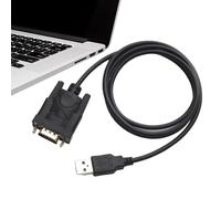 Generico Series To USB Adapter - DB 9 232 Converter Cable,Wide Application USB 2.0 Male To RS232 Female Components & Accessories | DB9 Series Converter Cable With Prolific Chipset