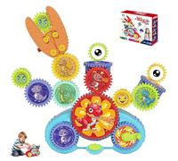 Genérico Serifik Creative Learning Building Blocks, Serafil Building Blocks, Various Combinations, Electric & Manual, Stimulate Thinking and Creativity for 3-10 Year Old Boys Girls (Animals)
