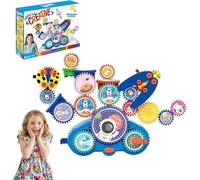 Genérico Serifik Creative Learning Building Blocks,Serifik Building Blocks, Boost Logical Thinking/Creativity,Electric Manual Dual Mode,Assemble Over 100 Shapes (Space)