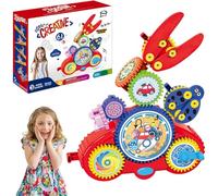 Genérico Serifik Creative Learning Building Blocks,Serifik Building Blocks, Boost Logical Thinking/Creativity,Electric Manual Dual Mode,Assemble Over 100 Shapes (Cars)