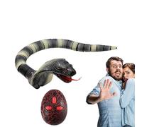 Genérico Serpiente Control Remoto - 40cm Serpiente Falsa Realista | Broma Novedad Gag, Cobra Móvil Mini Figura para Susto Broma Práctica