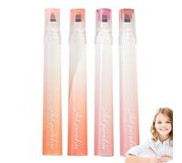 Genérico Set 4 Marcadores Pastel - PP 12,8cm | Resaltador | Rotuladores Para Escuela Oficina Estudio Y Proyectos Artísticos