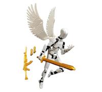Genérico Set Action Figure Da Collezione con Giunti Mobili - Modello Stampato In 3D Completamente Articolato | Statuetta Decorativa per Setup E Scrivania | Regalo per Collezionisti