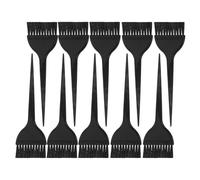 Genérico Set de 10 Pinceles Aplicadores para Tinte de Cabello, Cepillo y Peine de Plástico para Teñir, Mezcla Rápida y Distribución Uniforme, Herramienta Profesional para Uso en Salones