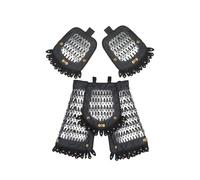 Genérico Set de Armadura de Hombro Táctica Hecha a Mano con Protectores de Ingle y Muslos, Equipo Modular Estilo Samurai para Airsoft y Paintball(SLV)