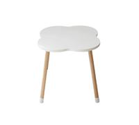 Genérico Set de Mesa Infantil con Sillas de Madera Muebles Naturales para Niños de 2 a 7 Años Habitación Infantil Sala de Juegos Área de Estudio y Juegos Creativos (Mesa, Blanco)