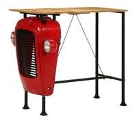 Genérico Set de Mesa y taburetes de Bar 7 Piezas Madera Maciza de Mango,Conjuntos de Muebles,Conjuntos de Muebles para cocinas y comedores-4009370