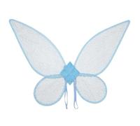 Genérico Set de vestuario de ala de - Alas de mariposas para adultos de 60x48 cm, accesorio de ángel transparente espumoso, de escenario | maglcal Dress Up Cosplay Prop para mujeres Party