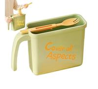 Genérico Set di Ciotole per Noodle | Resistente al Calore con Forchetta e Senza Lavaggio - per Zuppa di Noodles Istantanei,Per Dormitorio, Ufficio, Appartamento, Viaggio