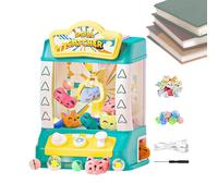 Genérico Set di giocattoli per macchine per artigli - 7,48 pollici Piccola Macchina per elettrica, Giocattolo elettrico per Bambini Con Macchina per artigli - Giocattolo elettronico educativo c