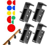 Genérico Set Di Guide Per Lavorazione Legno, Per Montaggio E Installazione Mobili - Maschere Armadi E Cassetti, Strumenti Di Misurazione E Foratura Falegnameria, Installatori, Hobbisti E