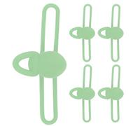 Genérico Set of 5 Fishing Rod Hook Keeper - 5.6x2.5x1cm Rubber Fish Hook Holder | High Elasticity, Multi Functional Fishing Tackle, Portable Accessories For Beginner Angler