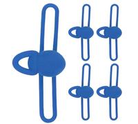 Genérico Set of 5 Fishing Rod Hook Keeper - 5.6x2.5x1cm Rubber Fish Hook Holder | High Elasticity, Multi Functional Fishing Tackle, Portable Accessories For Beginner Angler