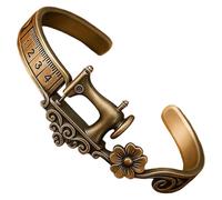 Genérico Sewing Bracelet | Floral Vintage Adjustable Quilting Wristband | Quilters Sewing Bracelet | for Anniversaries Christmas Party Outdoor School Beach Travel Daily Casual Everyday Wear