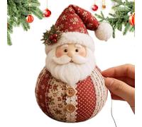 Genérico Sewing Craft Kits - Holiday Fabric Doll Maker, DIY Art Project Set | Festive Fabric Plush Figure Creation Materials | Home Workshop Studio Dormitory Apartment, Creative Family Activity Package