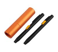 Genérico Sewing Fabric Chalk, 2 Pieces Tailor Cloth Marker, Erasable Invisible Marker with Refills, Stiching Craft Tool, for Furniture Tailors Knit Paper Home Garment Cotton Clothing Use, 5.2 Inches