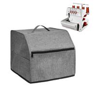 Genérico Sewing Machine Cover, Storage Pockets, Portable Dustproof Case Bag, Adorable Scratch-Resistant with Handle Design, Protective Cover for Most Standard Size Machines, Gray