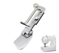 Genérico Sewing Rolled Hemmer Foot, Adjustable Presser Foots for Sewing Machines, Stainless Steel Hemmers Foot, Ideal for Crafts, Perfect for Creating Neat Hems, 12x3x0.5cm