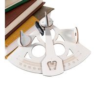 Genérico Sextante Náutico | Modelo Marinero De Madera Ciencia DIY,Juguetes De Vela Y Barcos | para Experimentos Educativos Aprendizaje Manual Niños Práctica Navegación Decoración Coleccionables
