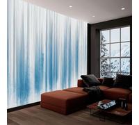 Genérico Shabby Chic Papel Pintado Efecto 3D 350 x 256 cm, Papel tapiz fotográfico Abstracto Rayas Verticales Fotomurales Pared Tejido No Tejido Moderna Decoración De Pared Sala Cuarto Oficina Salón