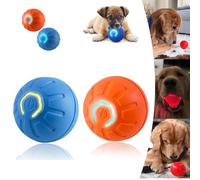 Genérico Shaky Ball Toy for Dogs, 2025 New Shaky Ball Toy for Dogs, Rechargeable Shaky Ball, Shaky Dog Ball, Shaky Ball Toy Dog, for Dogs | Shaking Dog Ball | Vibrating Ball. (Blue+Orange)