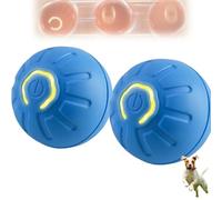 Genérico Shaky Ball Toy For Dogs, Automatic Moving Dog Toy Ball, Shaky Dog Ball with USB Rechargeable, For Small, Medium, Large Dogs (2 PCS A Blue)