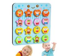 Genérico Shape Matching Game, Versatile Color Sorting Toy, Educational Matching Blocks, Learning Play with Cards, for Kids Boys Girls Ages 4-6, Fun Preschool Activity